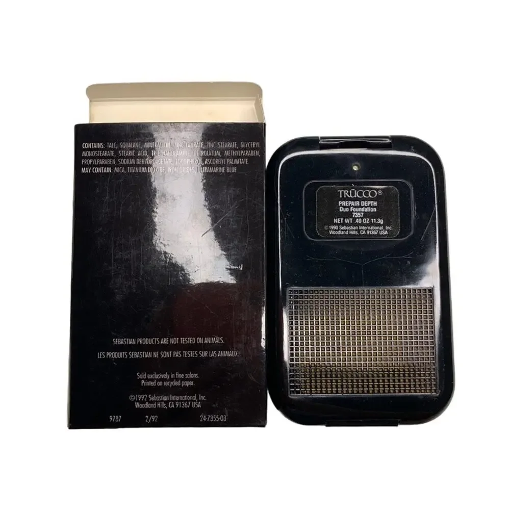Sebastian Trucco Duo Foundation Prepair Depth #7357 NOS NIB Discontinued